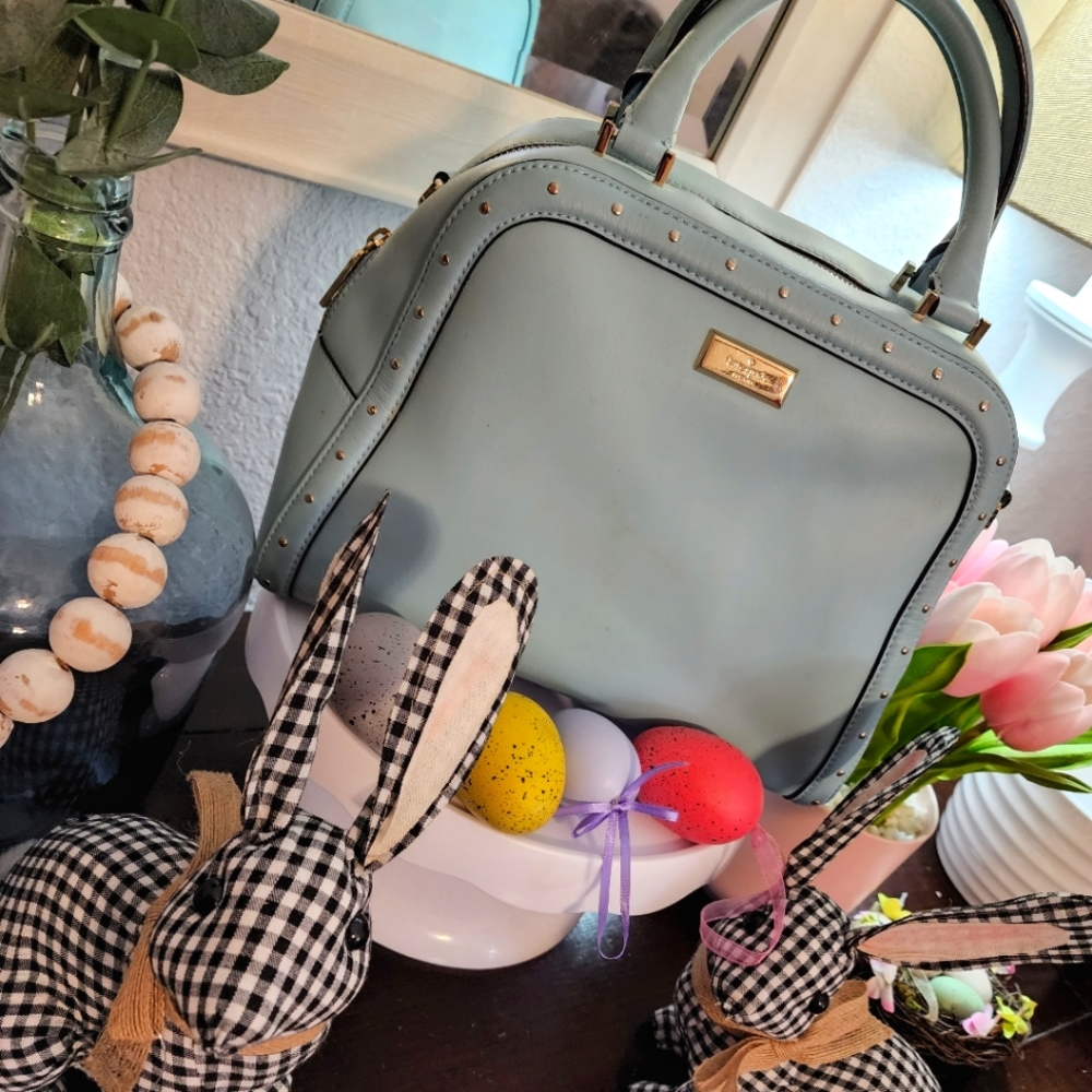 Kate Spade Dome Satchel Robin Blue
